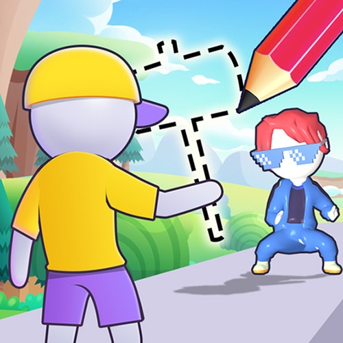 Draw Blaster Duel Family Game
