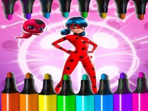 Miraculous Ladybug Coloring Online Game
