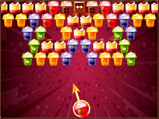Bubble Shooter Puddings Online Game