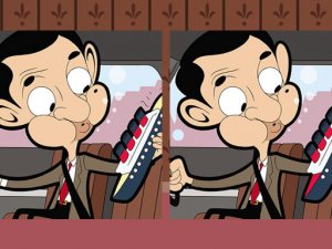 Mr. Bean Find the Differences Online Puzzle Game