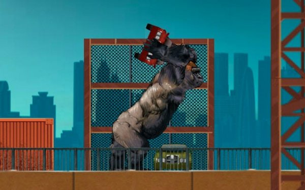 Big Bad Ape Rampage Online Game