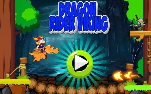Dragon Rider Viking: Forest of Doom Quest Online Adventure Game