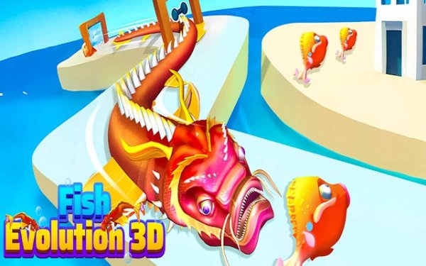 Fish Evolution 3D: Aquatic Runner Adventure Online Arcade Game