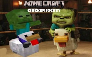 Projectilecraft Chicken Jockey Spot The Difference Puzzle Game