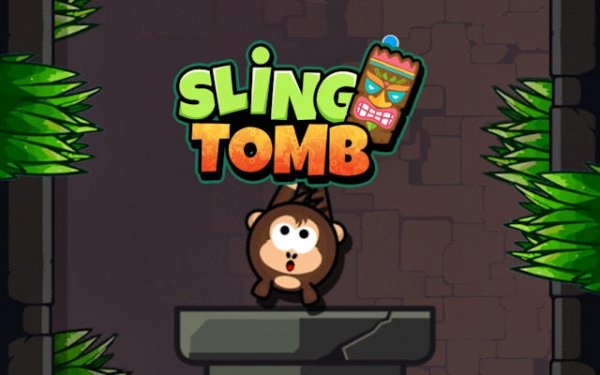 Sling Tomb 2D: Pet Rescue Climber Online Arcade Game