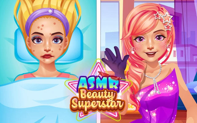 ASMR Beauty Superstar: Relaxing Makeover Game