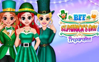 BFF St Patrick's Day Preparation: Dress Up & Decoration Game