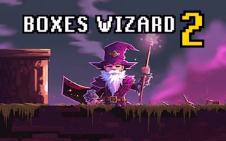 Boxes Wizard 2: Pixel Platformer Puzzle Game