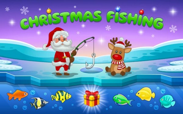 Christmas Fishing: Santa's Underwater Adventure Online Game - Arcade Game