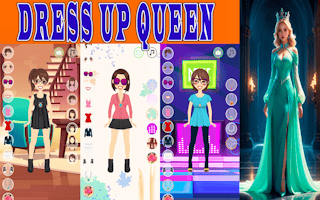 Dress Up Queen: Fashion & Beauty Salon Game