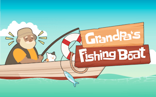 Grandpa's Fishing Boat: Relaxing Fishing Game