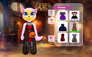 Halloween with Angela: Costume & Party Prep Game