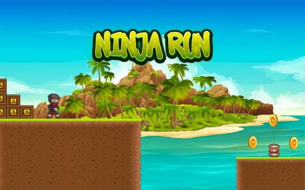 Ninja Run Jump: Cliff Adventure Online Game