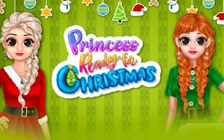 Princess Ready For Christmas: Dress Up & Party Game
