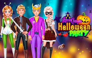 Royal Couple Halloween Party Dress Up Game