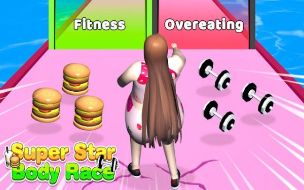 Super Star Body Race: Runner Adventure Online Arcade Game