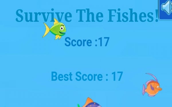 Survive The Fishes! - Online Arcade Dodge Game
