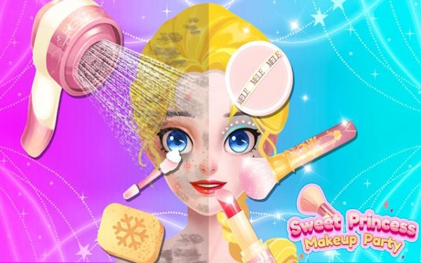 Sweet Princess Makeup Party: Fashion & Beauty Online Game - Dress Up Game