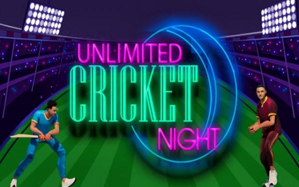 Cricket Night Neon Arcade
