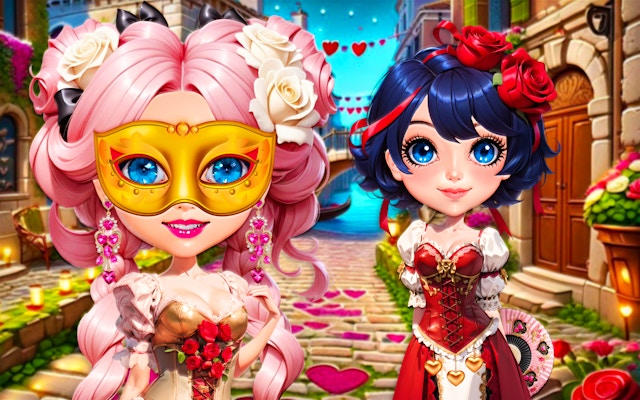 Venetian Love Affair - Fashion & Dress Up Game