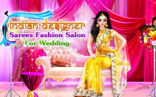 Indian Bridal Makeover Game: Wedding Beauty Salon & Saree Designer