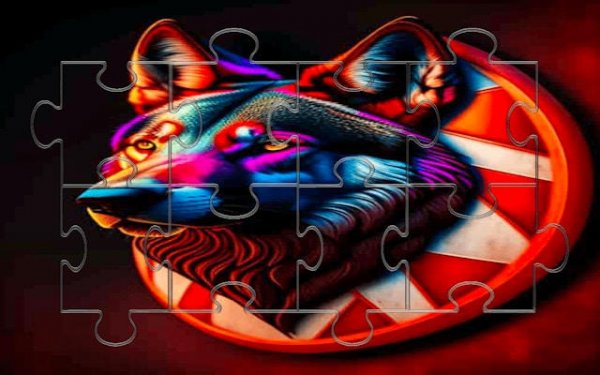 Wolf Tile Block Puzzle Online Game - Classic Sliding Puzzle