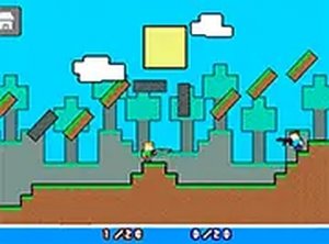 Friends Battle Gunwars 2D Platformer Game
