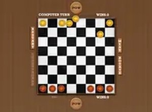 Classic Checkers Board Challenge