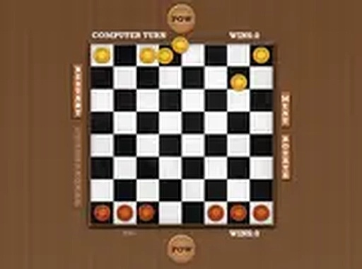 Classic Checkers Board Challenge